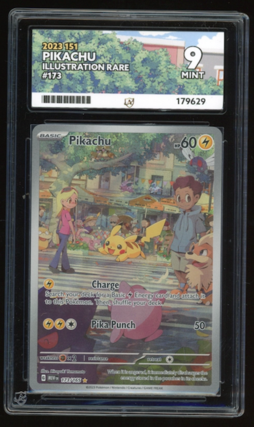Pikachu - Illustration Rare - 173/165 - Pokemon 151 - ACE 9