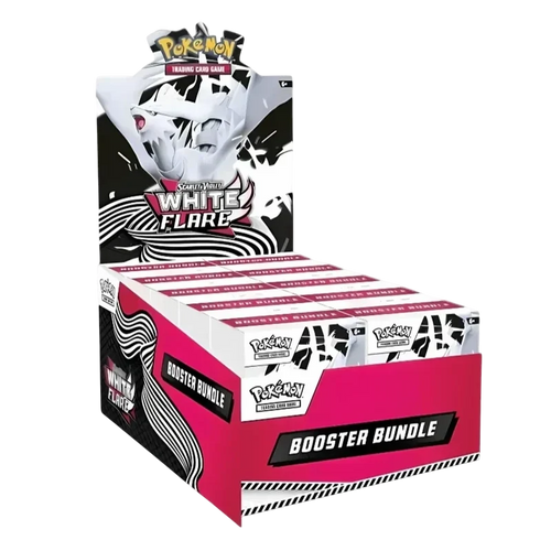 *Damaged to box* White Flare Booster Bundle Sealed Display