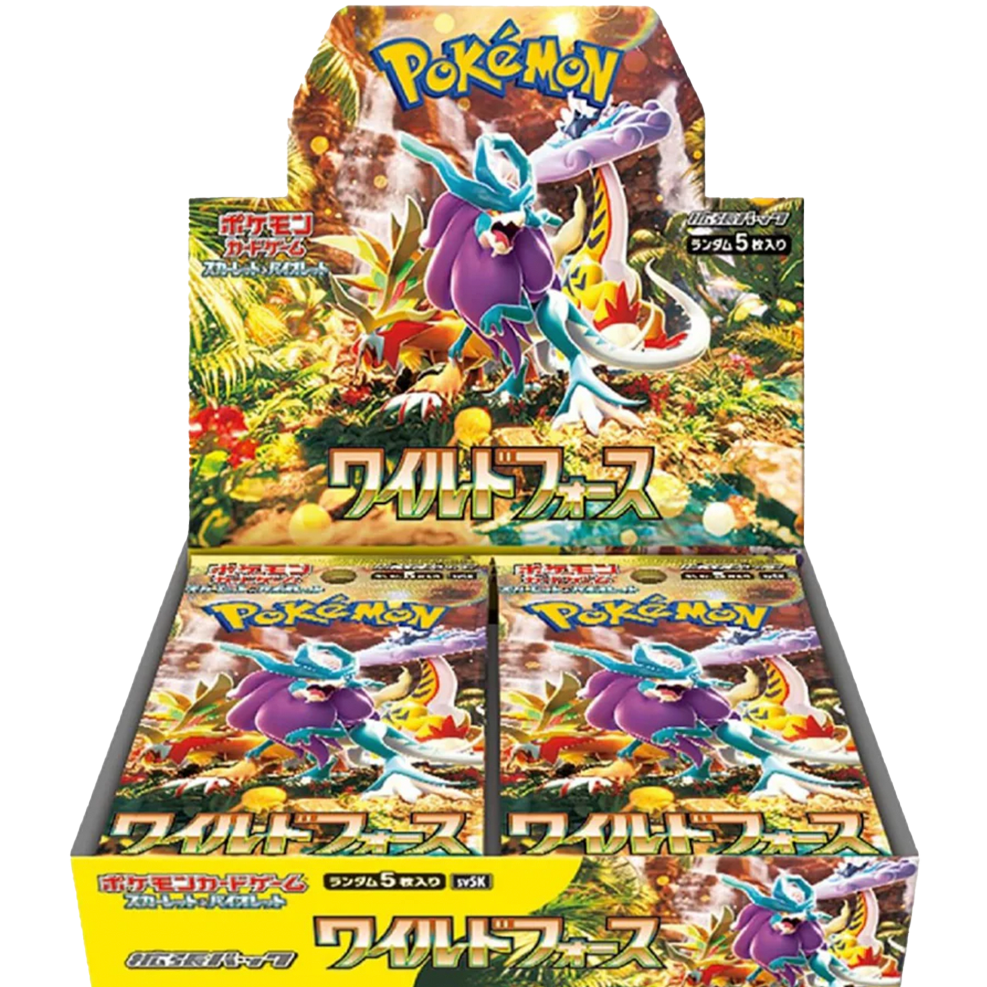 Pokémon Wild Force Booster Box - SV5K
