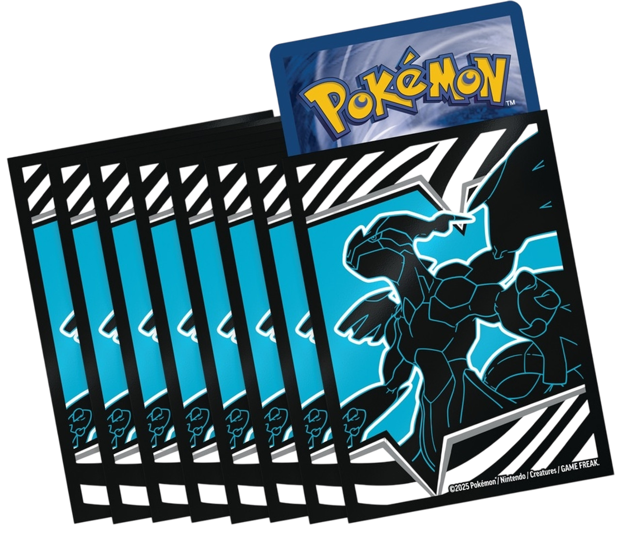 Pokemon Scarlet & Violet - Black Bolt Zekrom Sleeves (65 Sleeves)