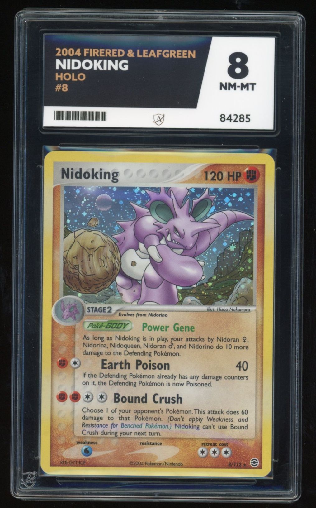 Nidoking - Holo - 8/112 - Firered & Leafgreen - ACE 8