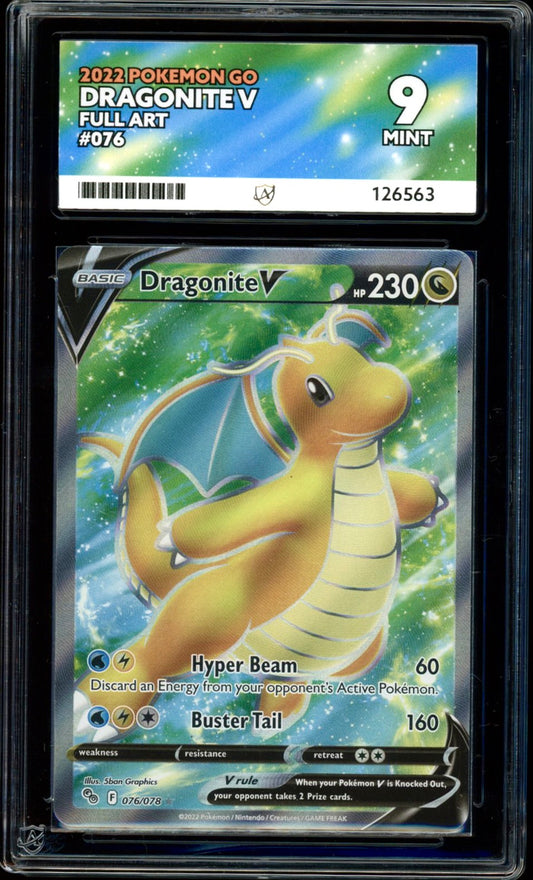 Dragonite V 076/078 (Pokemon GO) ACE 9 - PokeRand