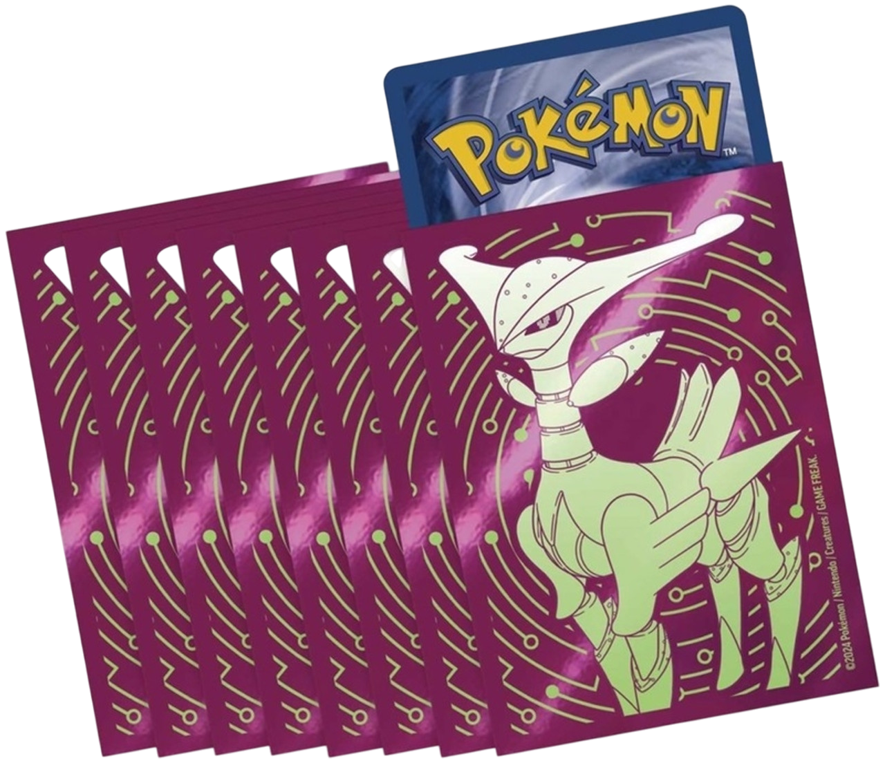 Pokemon Scarlet & Violet Temporal Forces (Iron Leaves) Card Sleeves (65 Sleeves)