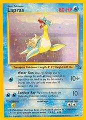 Lapras 10/62 - Fossil Unlimited Holofoil