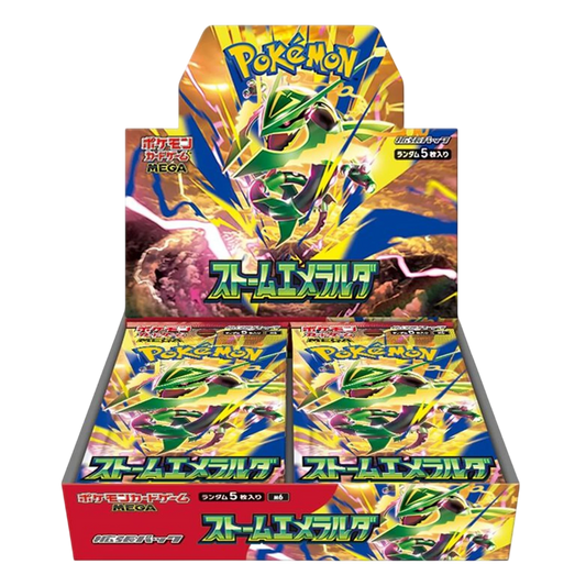 Pokémon Storm Emeralda M6 Japanese Booster Box