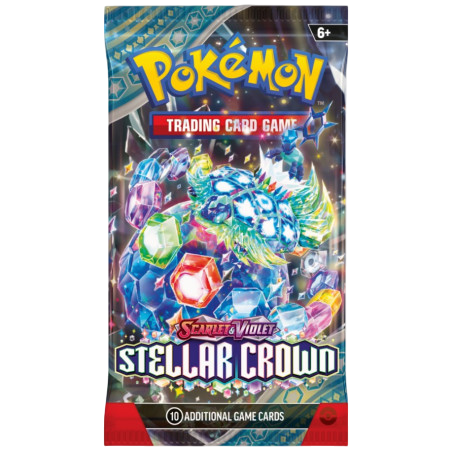 SINGLE PACK - Booster Pack- Scarlet and Violet Stellar Crown