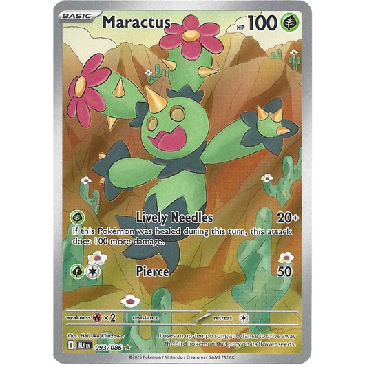 Maractus - 093/086 93 - SV Black Bolt Holofoil