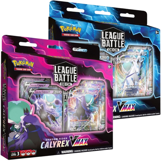 League Battle Deck - Shadow Rider Calyrex VMAX/Ice Rider Calyrex VMAX