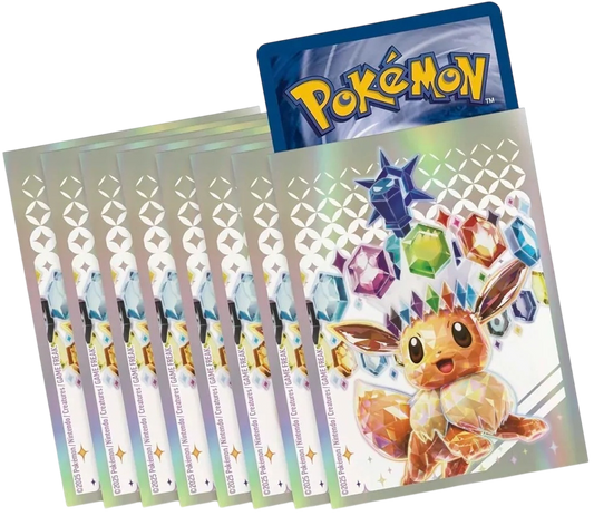 Pokemon Scarlet & Violet - Prismatic Evolutions Card Sleeves (65 Sleeves)