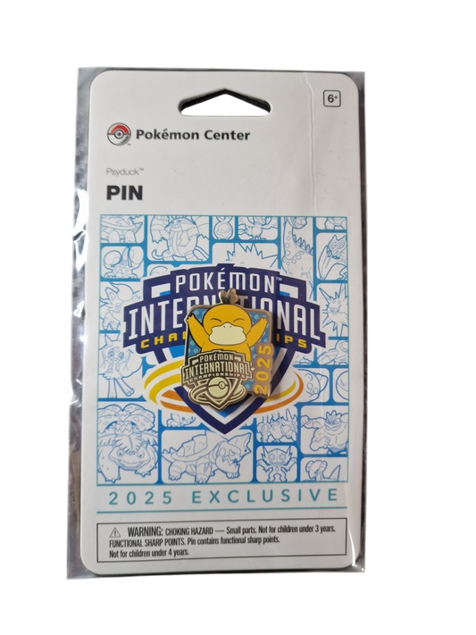 Psyduck Pin - Pokemon Center EUIC 2025 Exclusive Psyduck Pin