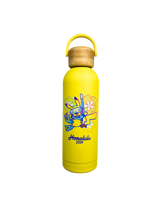 Pikachu Water Bottle - Pokemon World Championships 2024 Honolulu Hawaii
