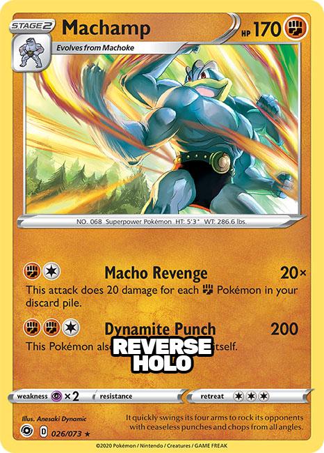 Machamp (026/073) Reverse Holo - PokeRand