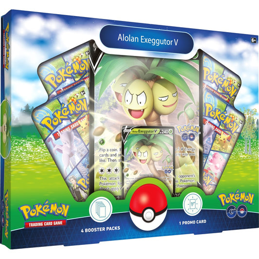 PRE ORDER - Pokemon GO Collection Alolan Exeggutor V Box - PokeRand