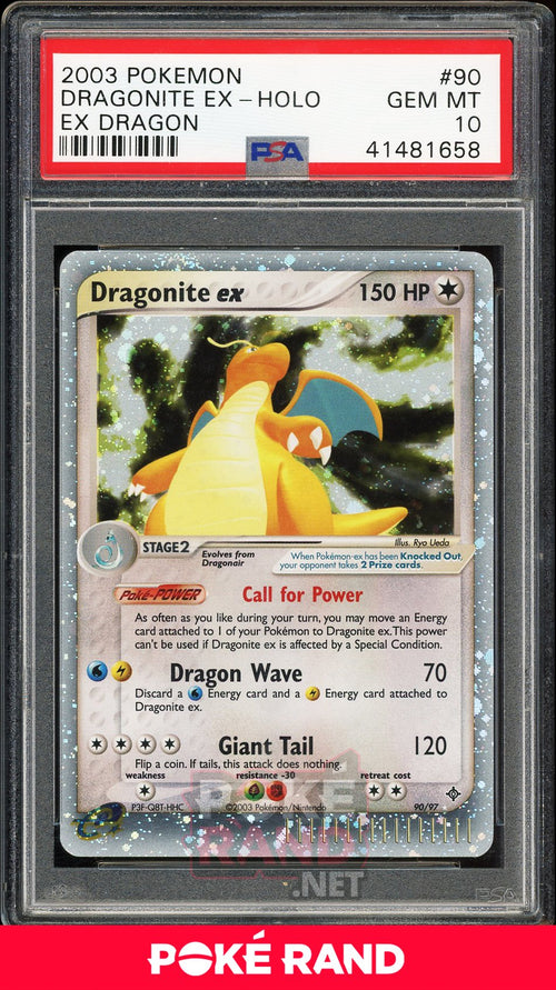 Dragonite ex (PSA 10) - ex Dragon #90 - PokeRand