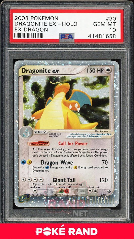 Dragonite ex (PSA 10) - ex Dragon #90 - PokeRand