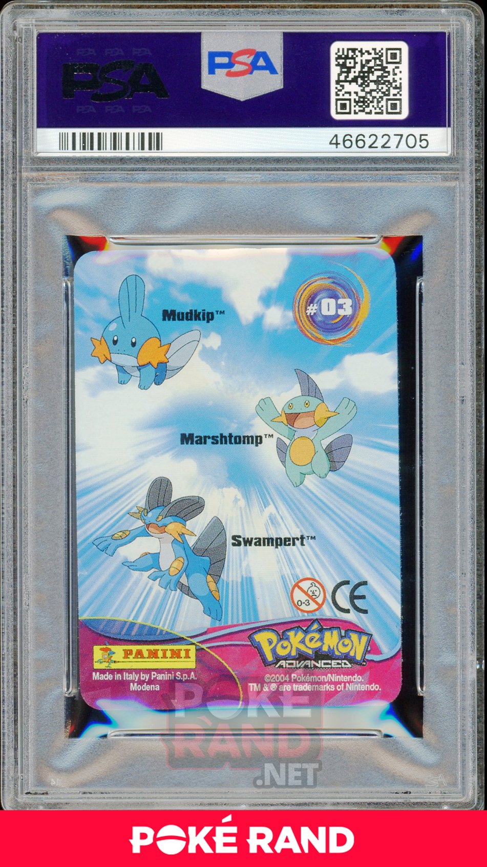 MDKP/MRSHTMP/SWMPRT PSA 7 - Advanced Action - PokeRand