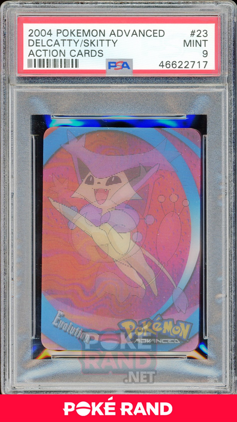 DELCATTY/SKITTY PSA 9 - Advanced Action - PokeRand