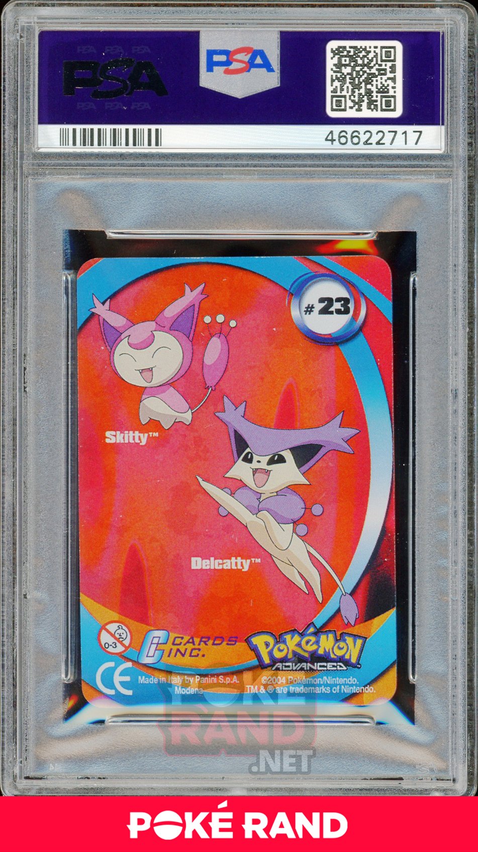 DELCATTY/SKITTY PSA 9 - Advanced Action - PokeRand