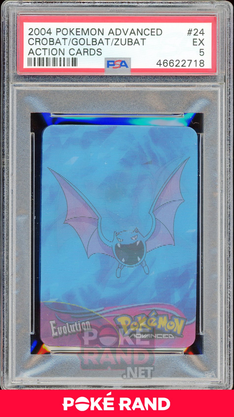 CROBAT/GOLBAT/ZUBAT PSA 5 - Advanced Action - PokeRand