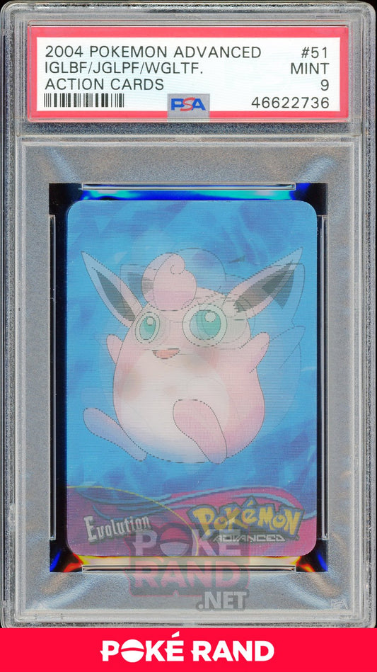 IGLBF/JGLPF/WGLTF PSA 9 - Advanced Action - PokeRand