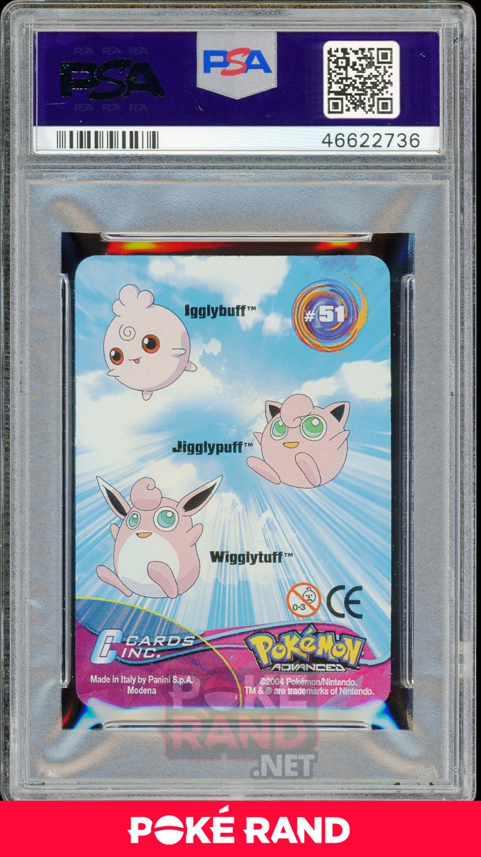 IGLBF/JGLPF/WGLTF PSA 9 - Advanced Action - PokeRand