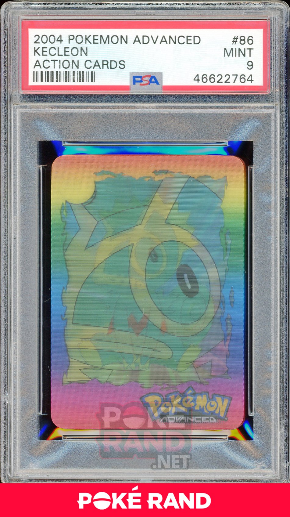 KECLEON PSA 9 - Advanced Action - PokeRand