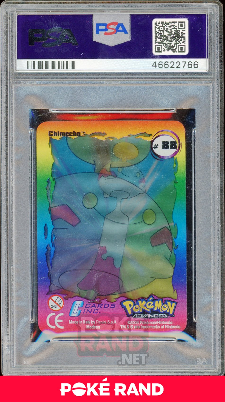 CHIMECHO PSA 9 - Advanced Action - PokeRand