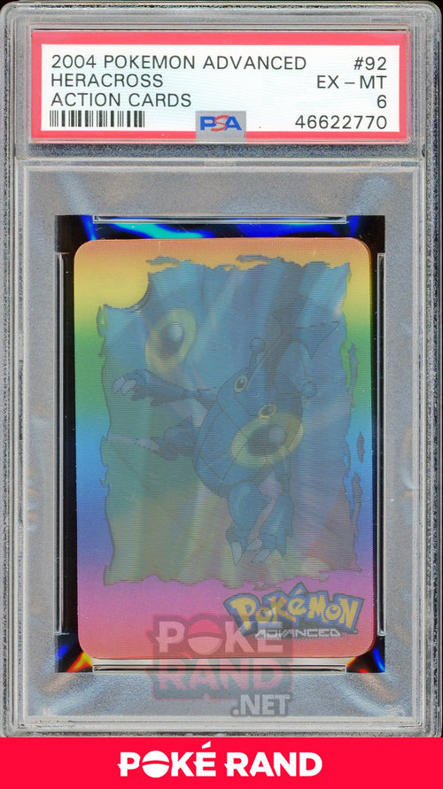 Heracross PSA 6 - Advanced Action - PokeRand