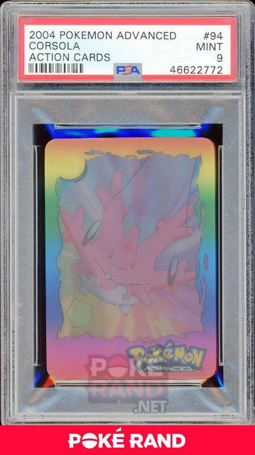Corsola PSA 9 - Advanced Action - PokeRand