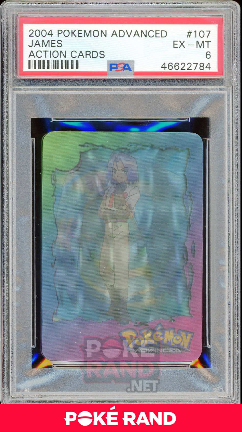 James  PSA 6 - Advanced Action - PokeRand