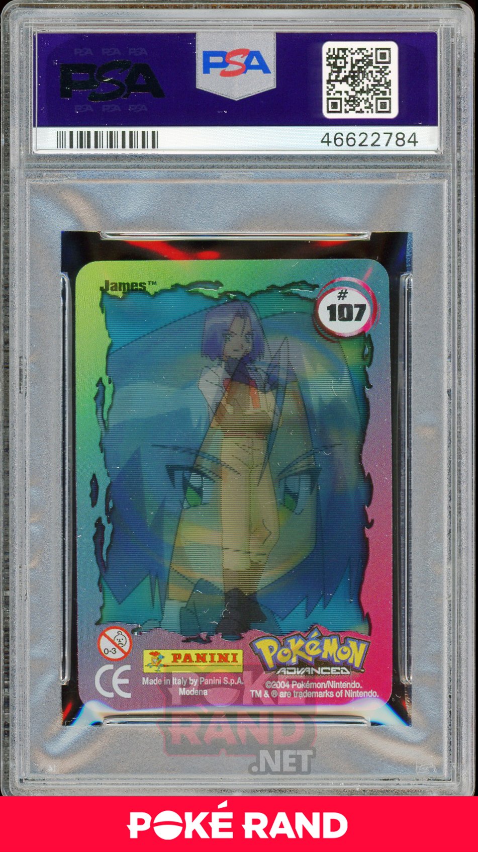 James  PSA 6 - Advanced Action - PokeRand