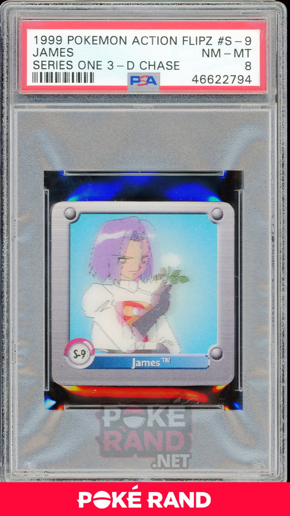 James S9 PSA 8 - Action Flipz - PokeRand