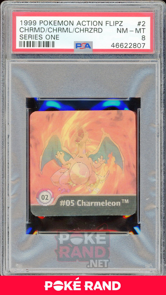 CHRMD/CHRML/CHRZRD PSA 8 - Action Flipz - PokeRand