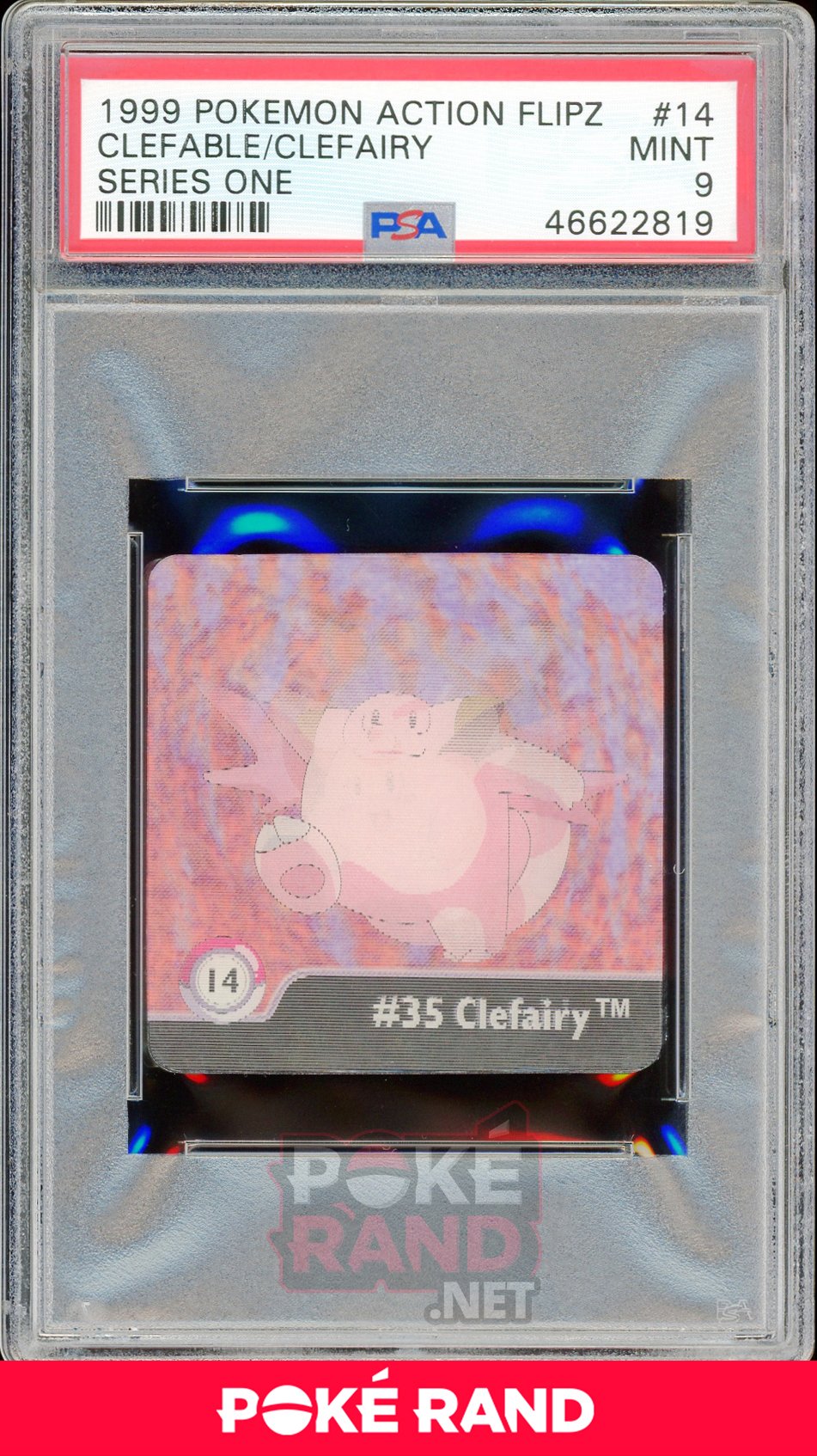 CLEFABLE/CLEFAIRY PSA 9 - Action Flipz - PokeRand