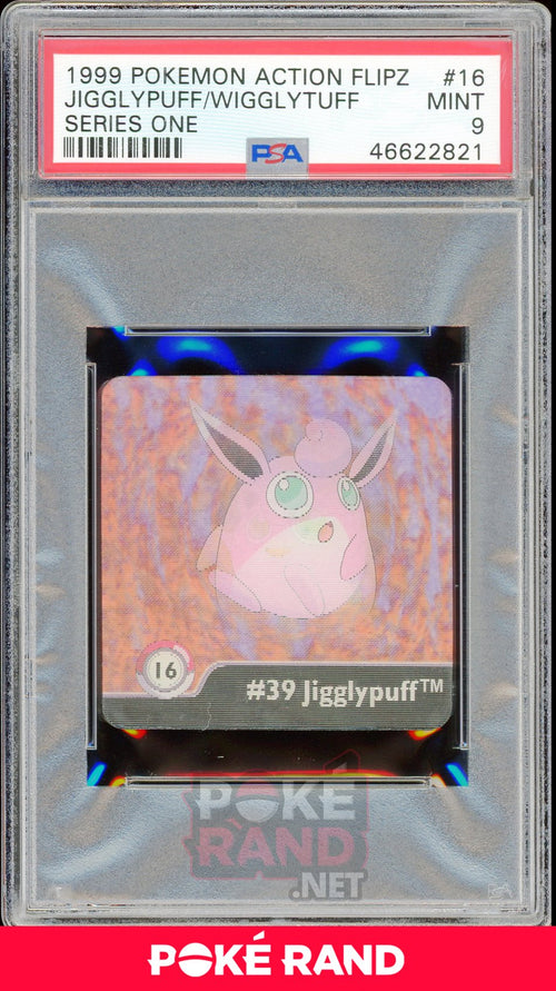JIGGLYPUFF/WIGGLYTUFF PSA 9 - Action Flipz - PokeRand