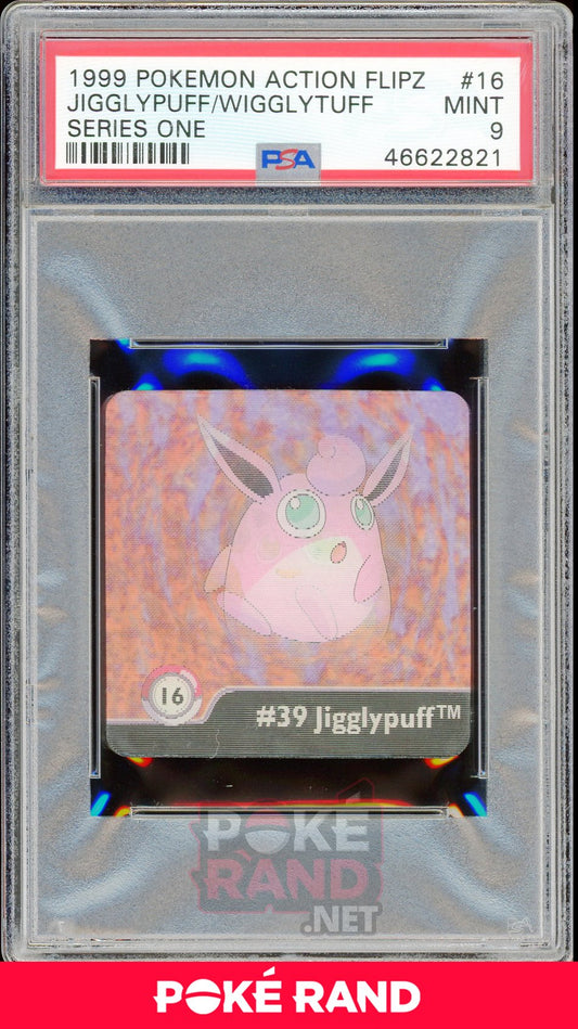 JIGGLYPUFF/WIGGLYTUFF PSA 9 - Action Flipz - PokeRand