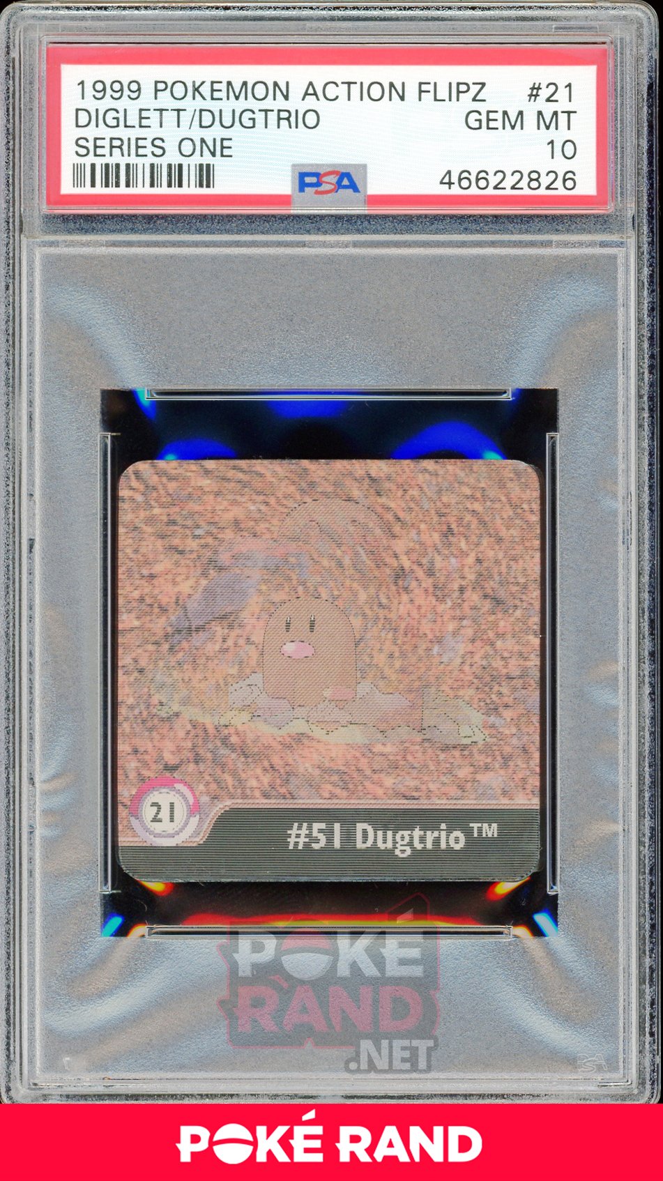 DIGLETT/DUGTRIO PSA 10 - Action Flipz - PokeRand