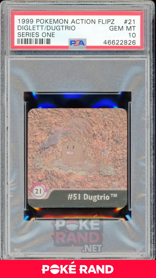 DIGLETT/DUGTRIO PSA 10 - Action Flipz - PokeRand