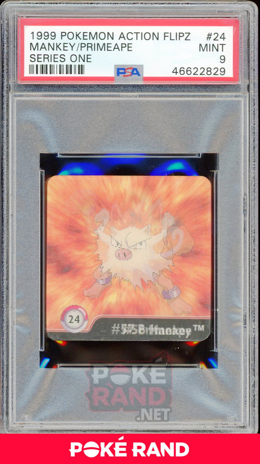 MANKEY/PRIMEAPE PSA 9 - Action Flipz - PokeRand