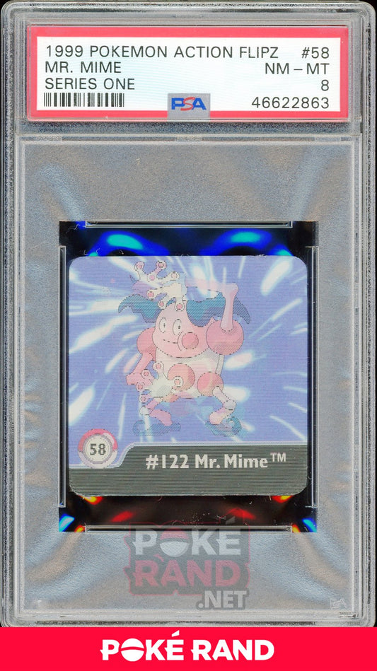 MR. MIME PSA 8 - Action Flipz - PokeRand