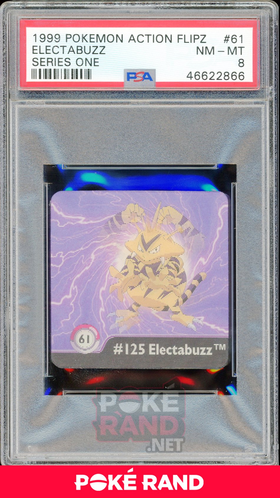 ELECTABUZZ PSA 8 - Action Flipz - PokeRand