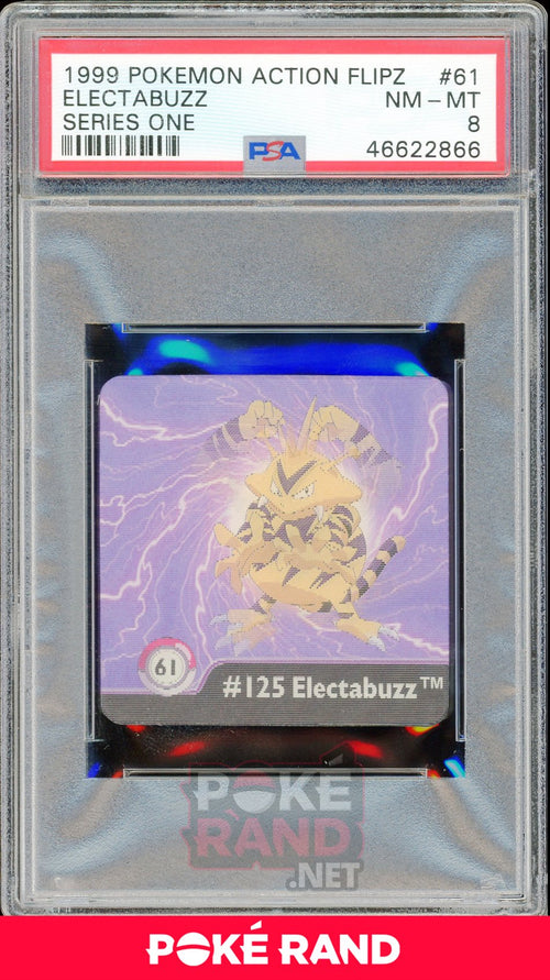 ELECTABUZZ PSA 8 - Action Flipz - PokeRand