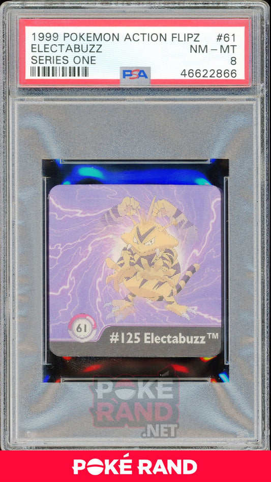 ELECTABUZZ PSA 8 - Action Flipz - PokeRand