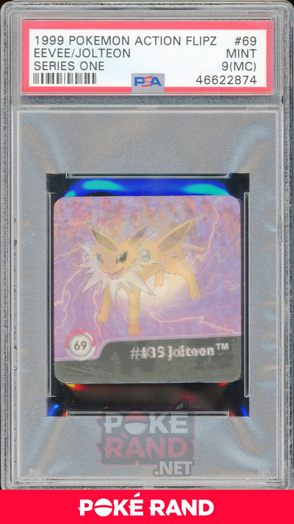 EEVEE/JOLTEON PSA 9 MC - Action Flipz - PokeRand