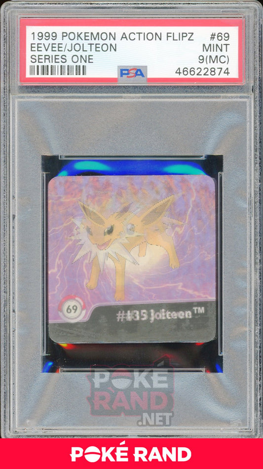 EEVEE/JOLTEON PSA 9 MC - Action Flipz - PokeRand