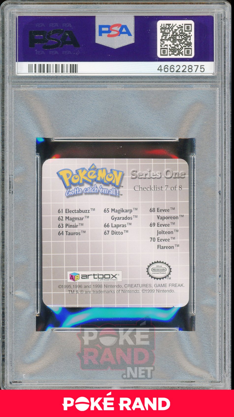 EEVEE/FLAREON PSA 9 - Action Flipz - PokeRand