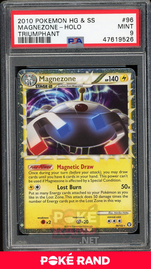 Magnezone Holo (PSA 9) - Triumphant #96