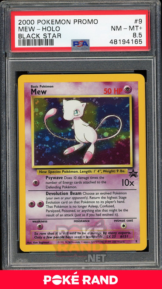 Mew Holo (PSA 8.5) - Black Star Promo #9