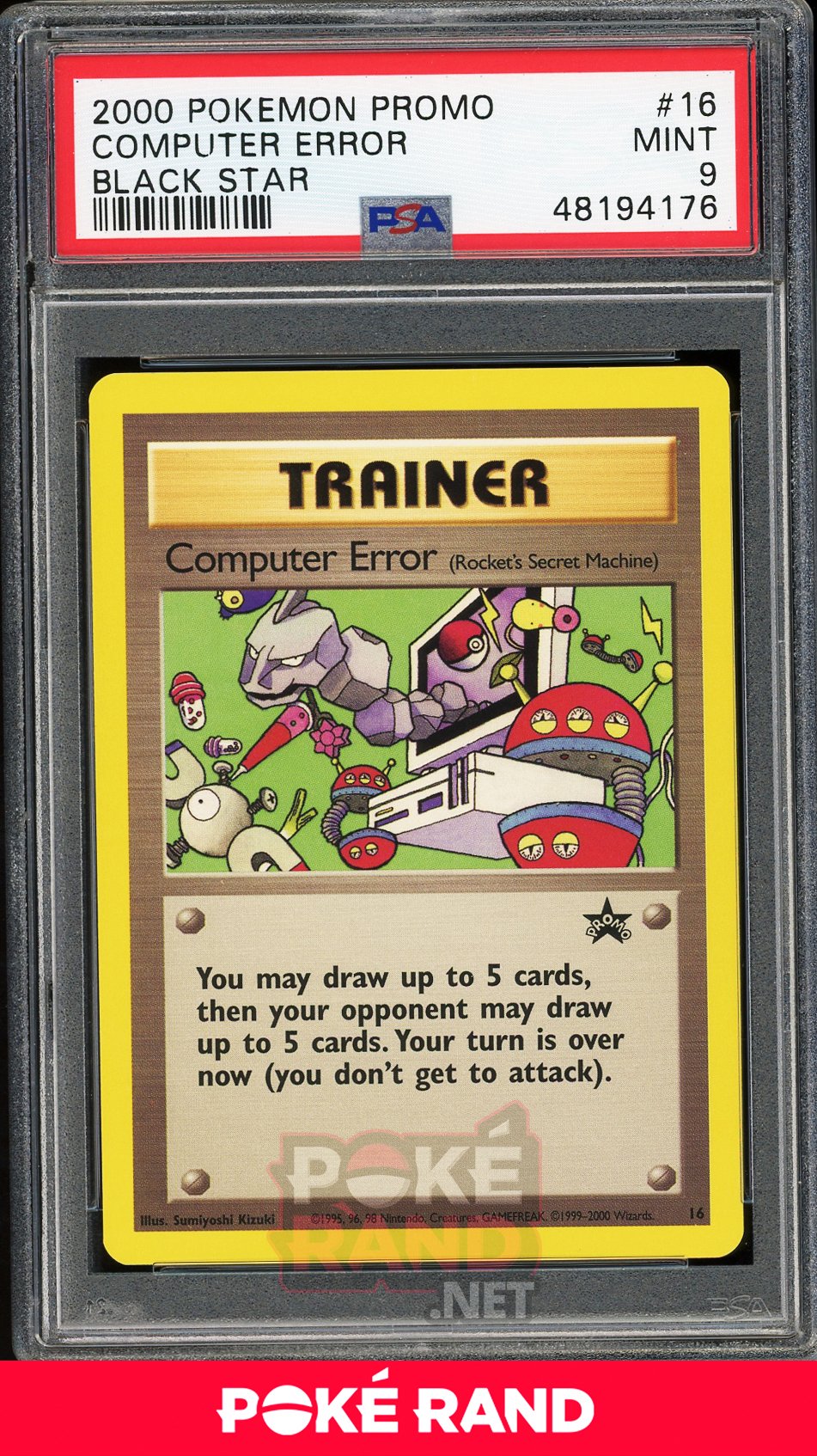 Computer Error (PSA 9) - Black Star Promo #16