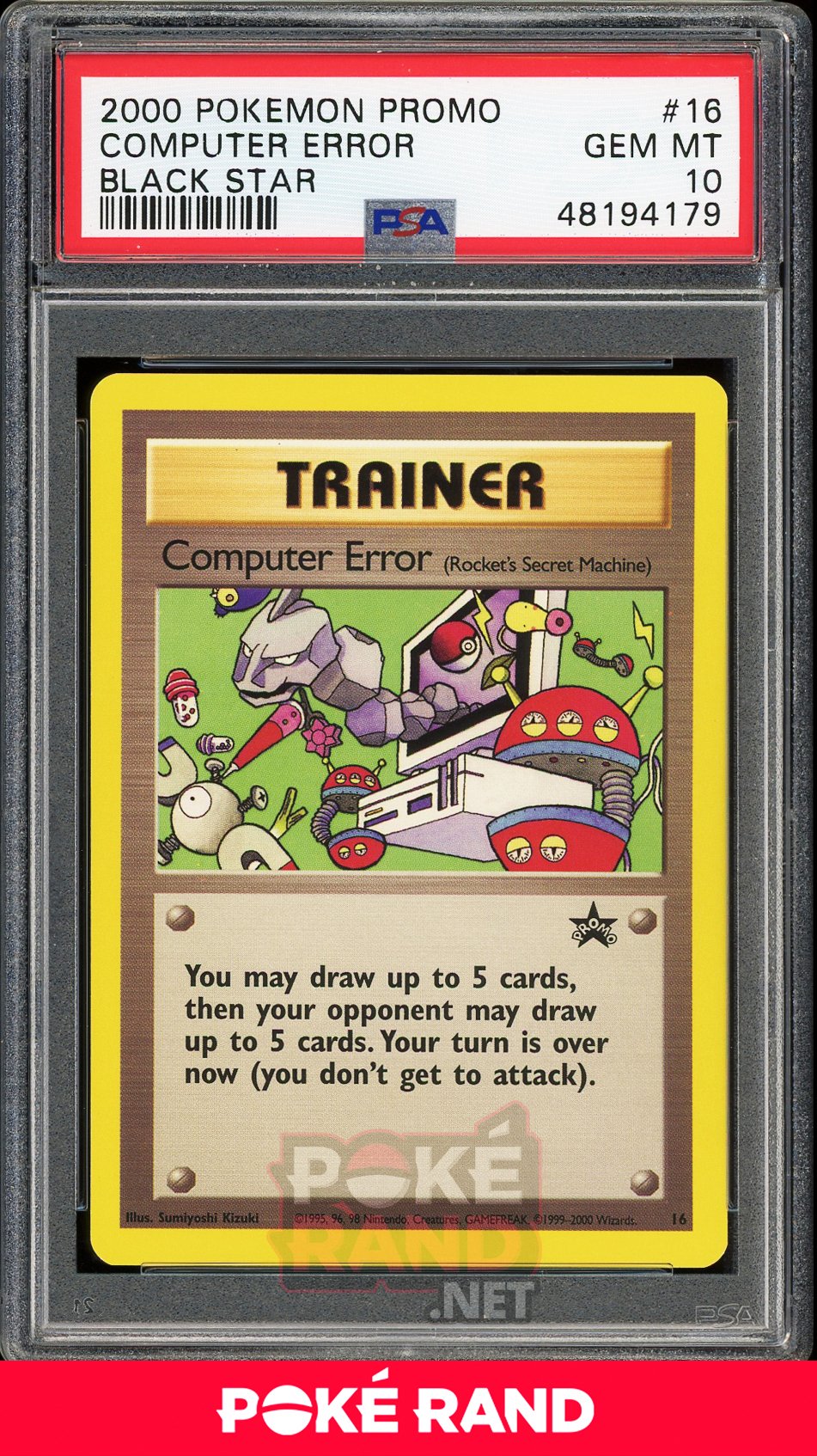 Computer Error (PSA 10) - Black Star Promo #16